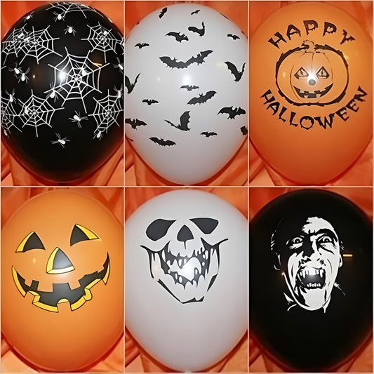 10 Luftballons Naturlatex | Halloween