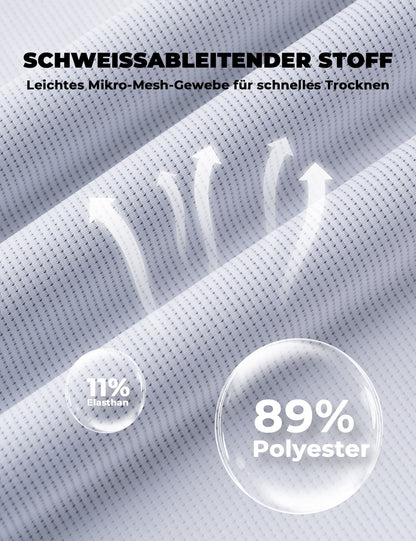 Herren Langarm-Radtrikot Atmungsaktiv Reflektierend mit 3D-Schnitt