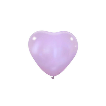 Herzluftballons Naturlatex | 10 Zoll - Pastell