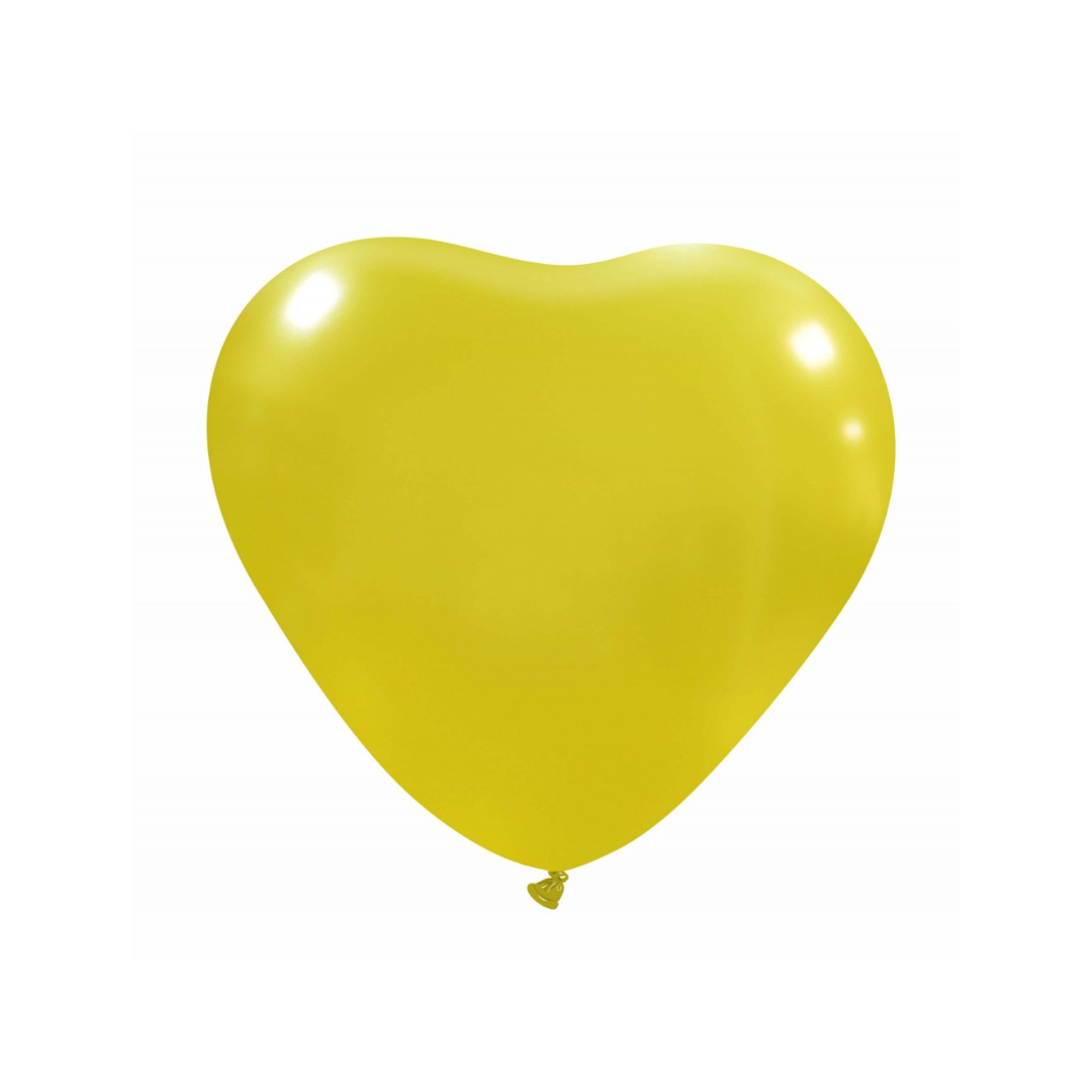 Herzluftballons Naturlatex | 10 Zoll - Pastell