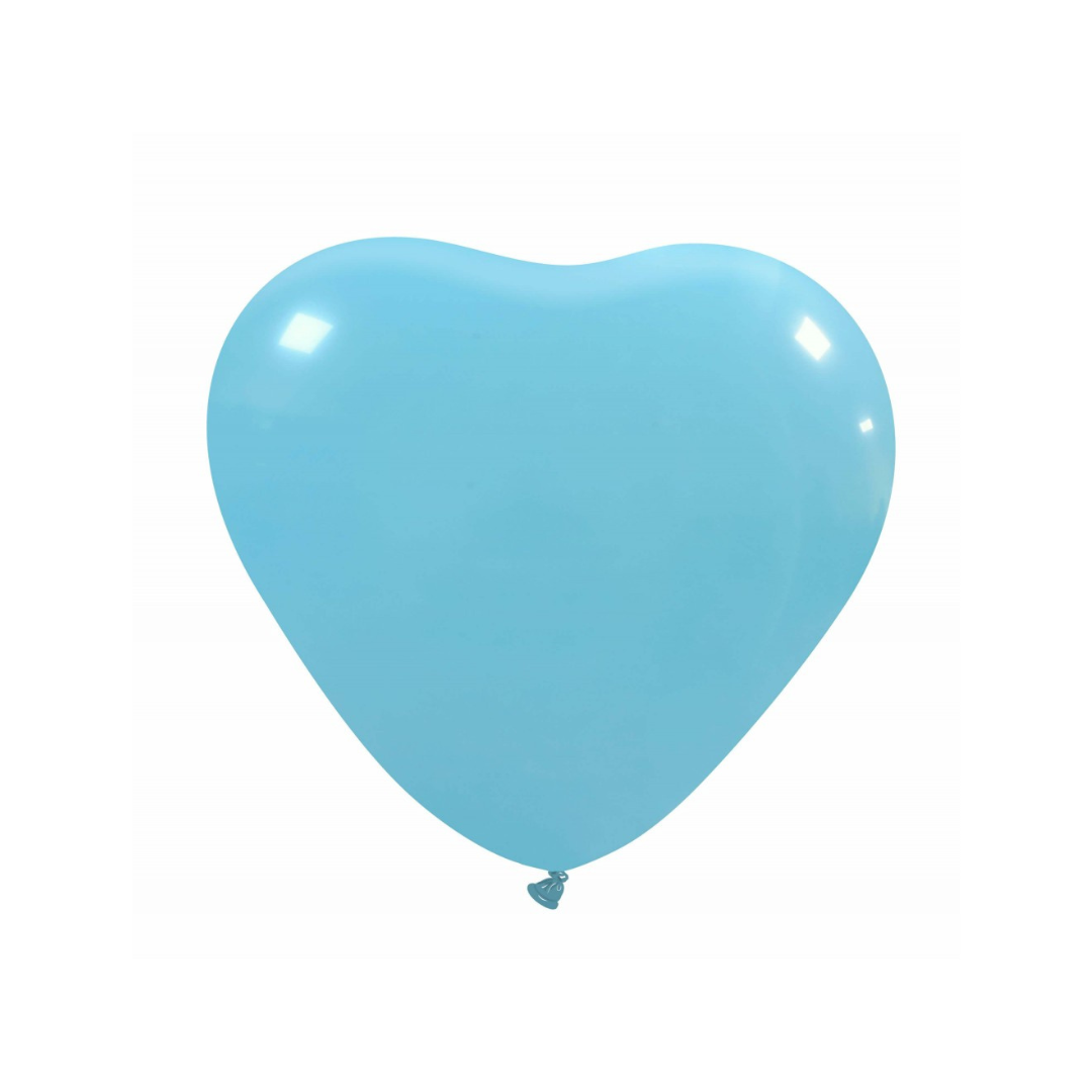 Herzluftballons Naturlatex | 10 Zoll - Pastell