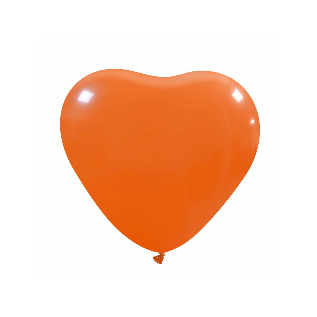 Herzluftballons Naturlatex | 10 Zoll - Pastell