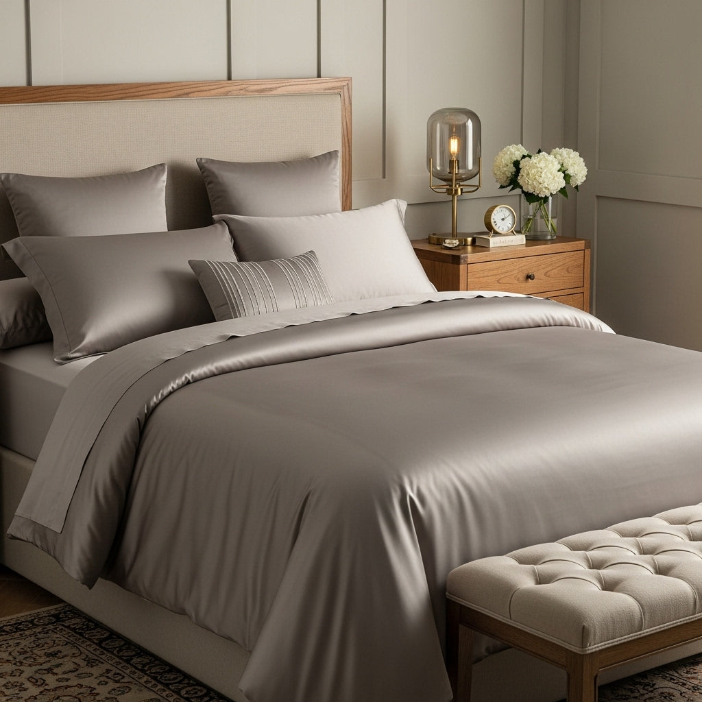 Giza 45 Baumwolle Satin Kissenbezug