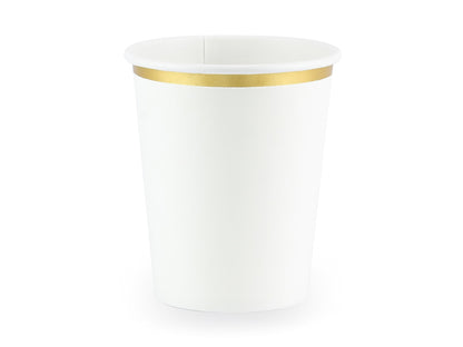 Becher, weiß, 260ml (1 VPE / 6 Stk.)