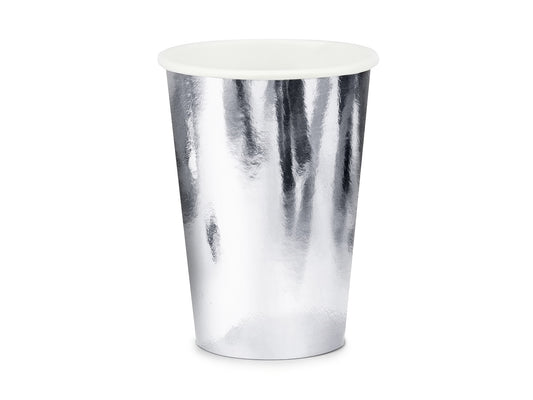 Becher, silber, 220ml (1 VPE / 6 Stk.)