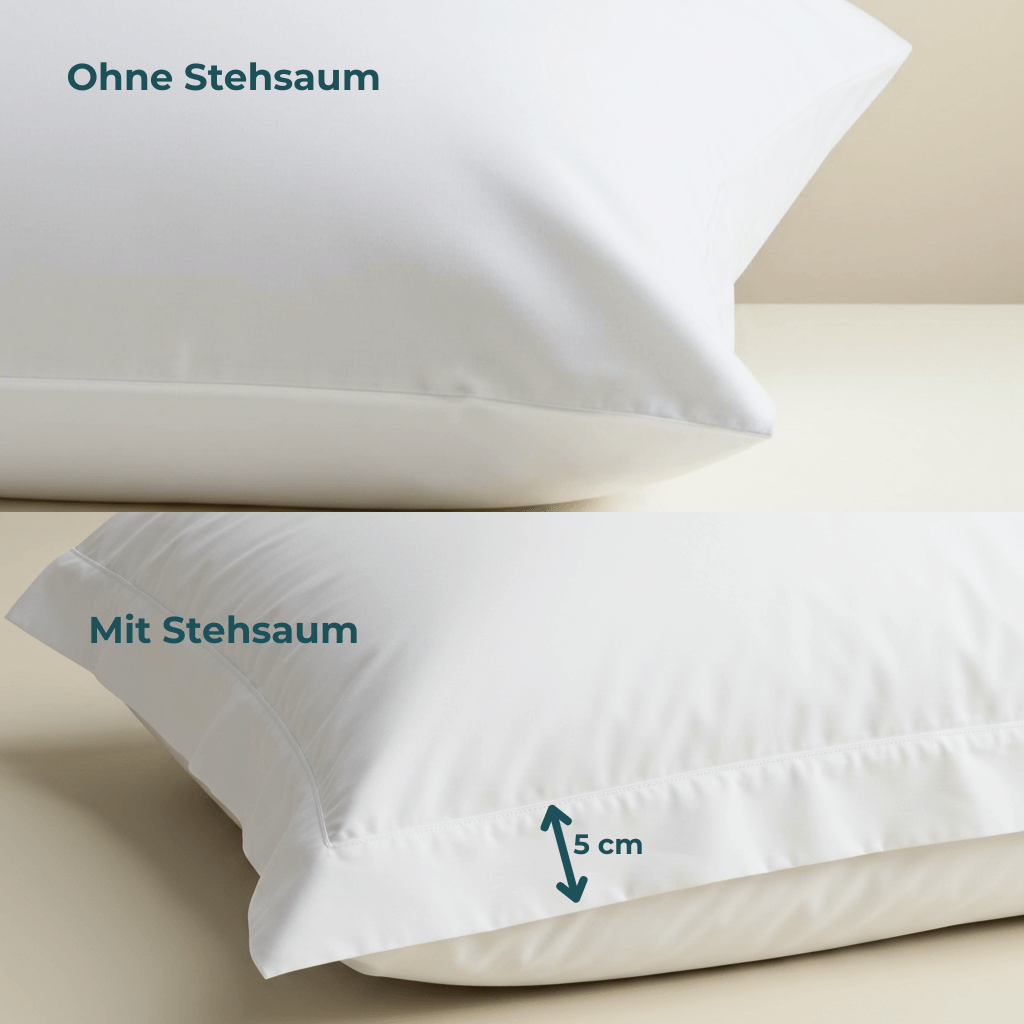 Grand Hotel Baumwolle Perkal Kissenbezug