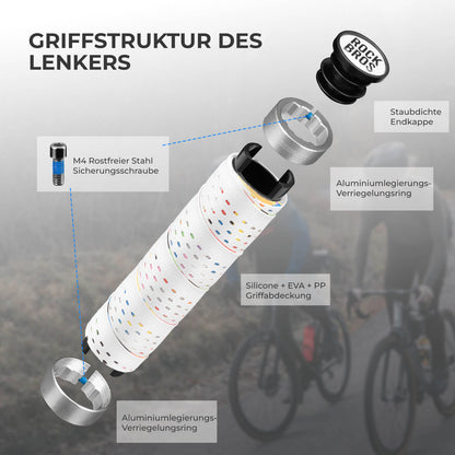 Lenkergriffe 22 mm Doppelverschluss