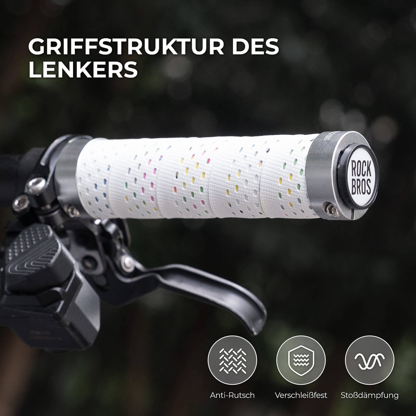 Lenkergriffe 22 mm Doppelverschluss