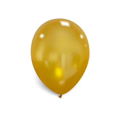 Luftballons Naturlatex | ca. 27 cm - Metallic