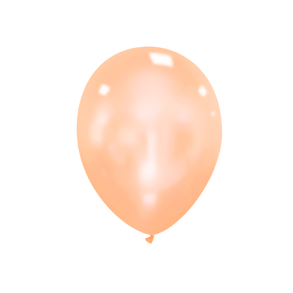 Luftballons Naturlatex | ca. 27 cm - Metallic