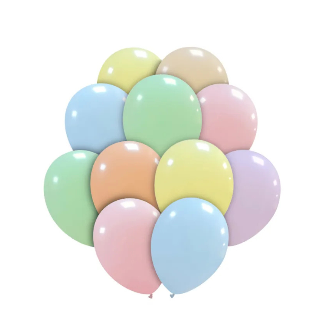 Luftballons Naturlatex | ca.27 cm - Pastell