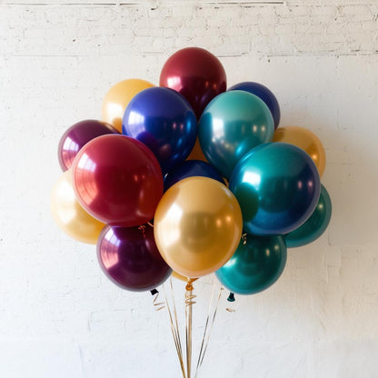 Luftballons Naturlatex | ca. 27 cm - Metallic