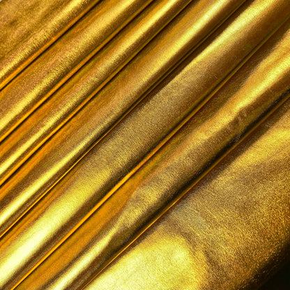 Metallic Stretch Stoff Meterware | Breite ca. 145 cm - einseitig glänzend
