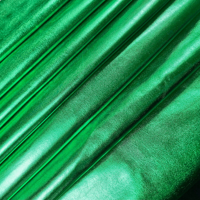 Metallic Stretch Stoff Meterware | Breite ca. 145 cm - einseitig glänzend