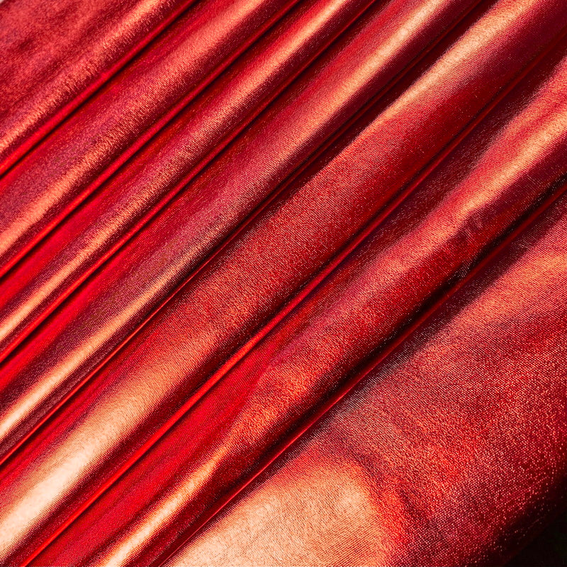 Metallic Stretch Stoff Meterware | Breite ca. 145 cm - einseitig glänzend