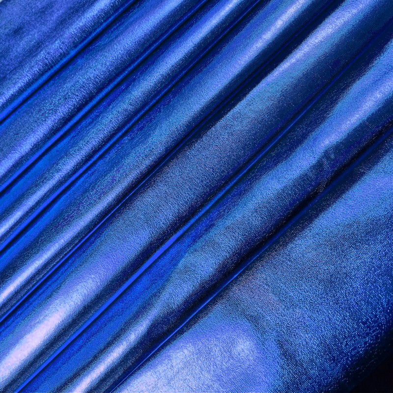 Metallic Stretch Stoff Meterware | Breite ca. 145 cm - einseitig glänzend
