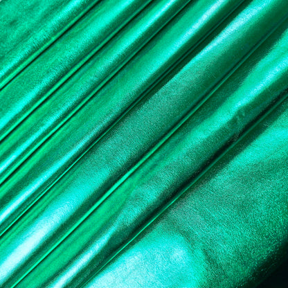 Metallic Stretch Stoff Meterware | Breite ca. 145 cm - einseitig glänzend