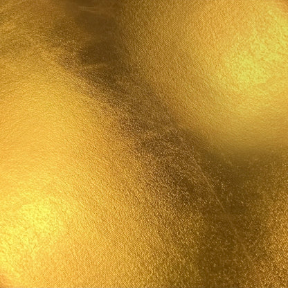 Metallic Stretch Stoff Meterware | Breite 145 cm - einseitig glänzend Gold