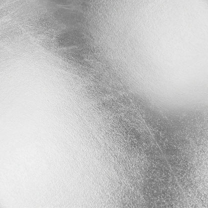 Metallic Stretch Stoff Meterware | Breite 145 cm - einseitig glänzend Silber