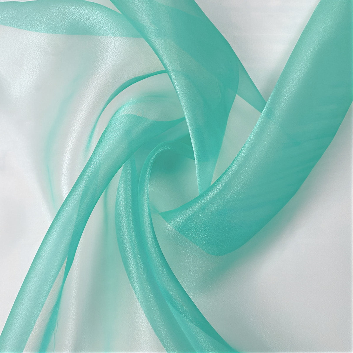Organza Crystal  Stoff Meterware | Breite 150 cm Mint