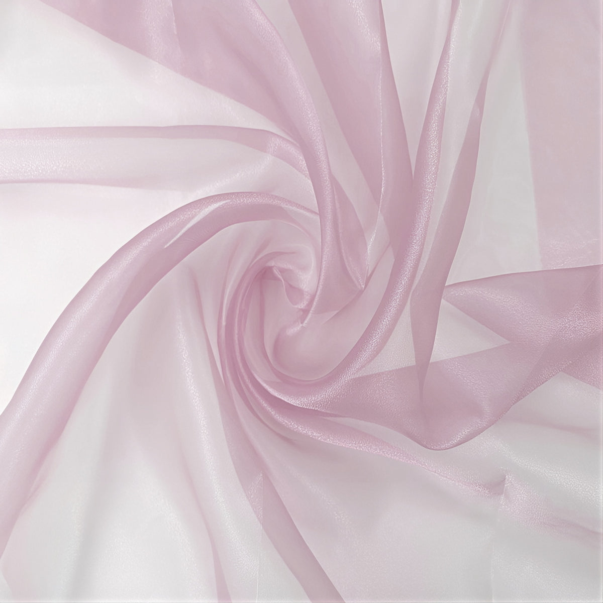 Organza Crystal  Stoff Meterware | Breite 150 cm Rosa