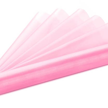 Organza Stoff Band fertig geschnitten | 9 m x 16/36 cm