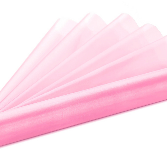 Organzarolle Rosa 9m