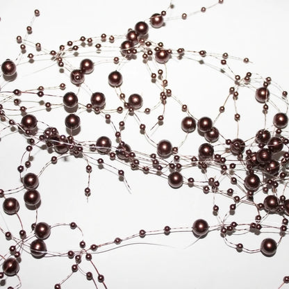 Perlengirlande ca. 1 m verschiedene Farben Hochzeit Tischdeko