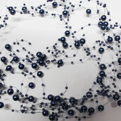 Perlengirlande ca. 1 m verschiedene Farben Hochzeit Tischdeko