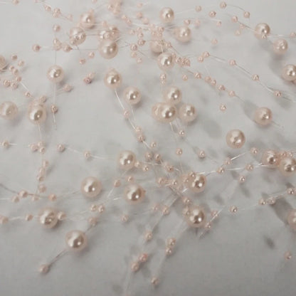 Perlengirlande ca. 1 m verschiedene Farben Hochzeit Tischdeko