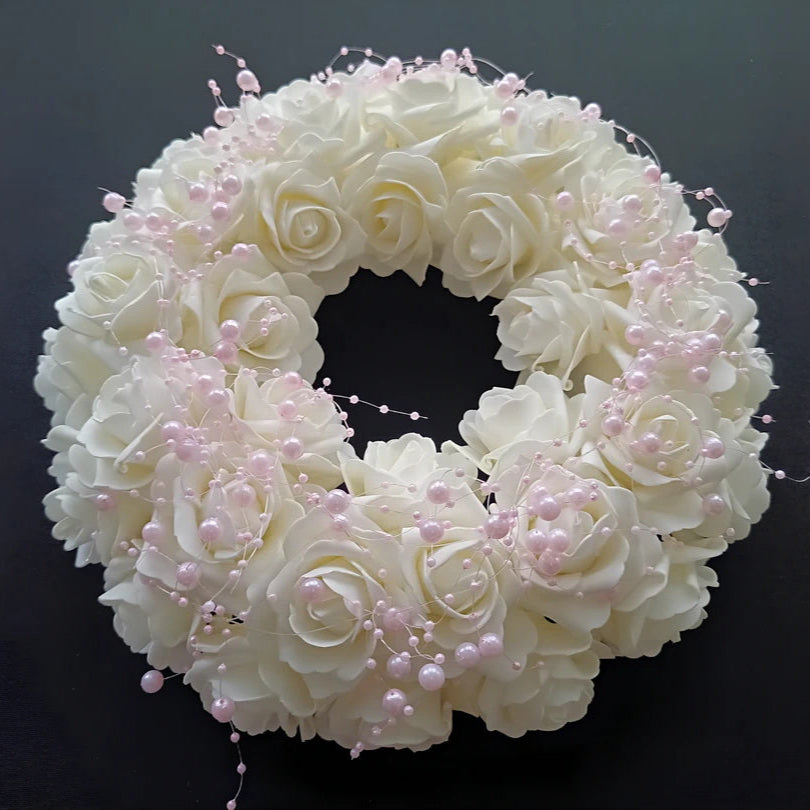 Perlengirlande ca. 1 m verschiedene Farben Hochzeit Tischdeko