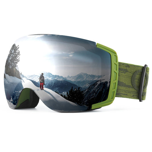 Qunature Antifog UV400 Skibrille für Brillenträger