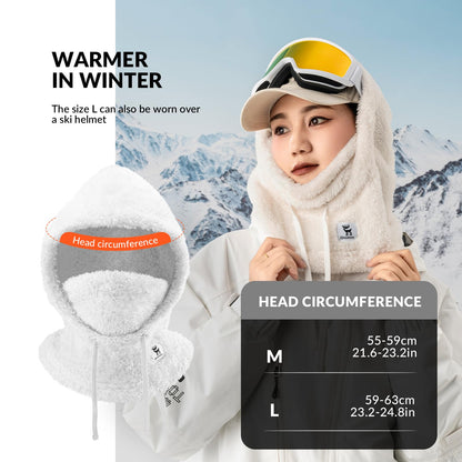Qunature Sturmhaube Winter Warme Balaclava Thermo Winddichte Sturmmaske Skimaske