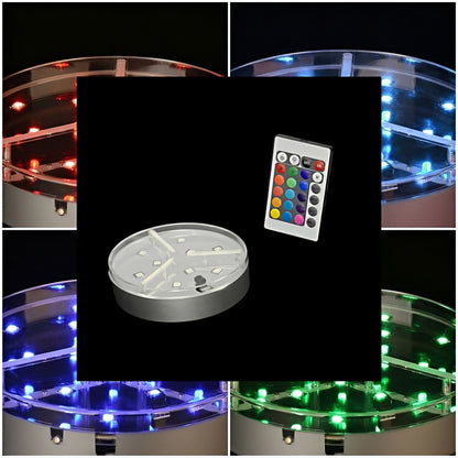 LED RGB Multicolor Platte mit Fernbedienung