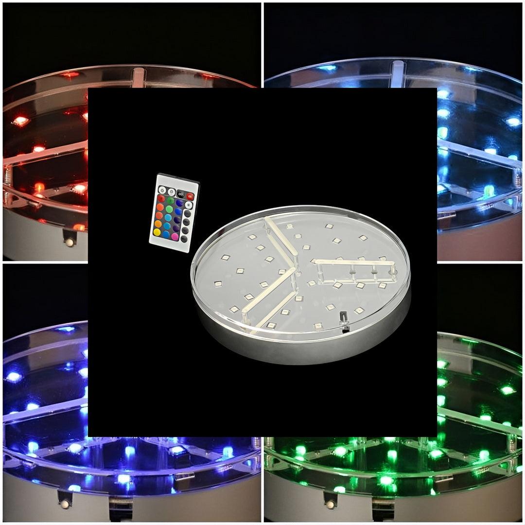 LED RGB Multicolor Platte mit Fernbedienung