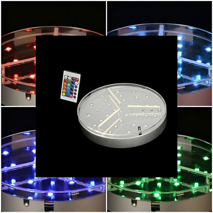 LED RGB Multicolor Platte mit Fernbedienung