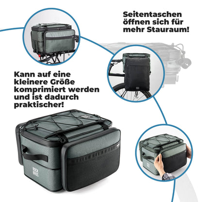 ROAD TO SKY Gepäckträgertasche Komprimierbar