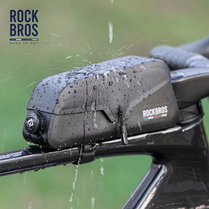 ROAD TO SKY Magnetische Oberrohrtasche 100 % Wasserdicht