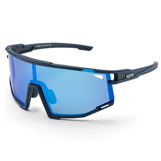 ROAD TO SKY Polarisierte Fahrradbrille UV400 Schutz Verstellbare Nasenpads
