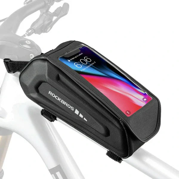 ROCKBROS Fahrradtasche Wasserdicht Handytasche Touchscreen für Smartphone 6,8 Zoll