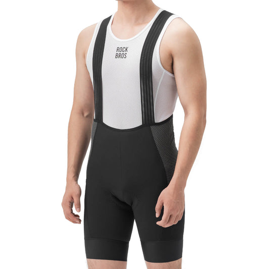 ROCKBROS Fahrrad Trägerhose Hochfest & Atmungsaktiv mit 5 Taschen