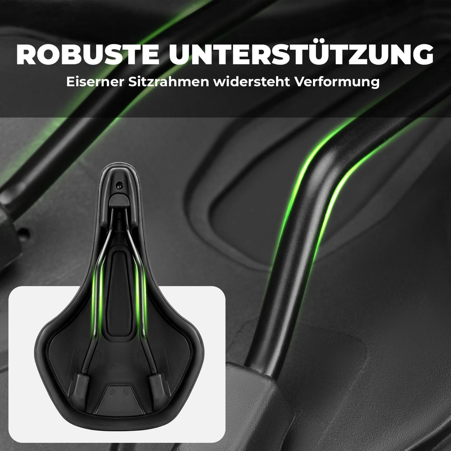 ROCKBROS Leichter Fahrradsattel mit Atmungsaktivität - Für MTB, Rennrad, Gravelbike