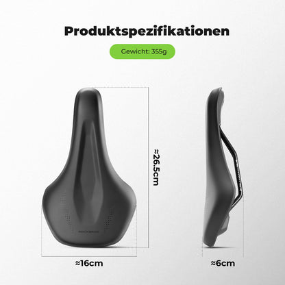 ROCKBROS Leichter Fahrradsattel mit Atmungsaktivität - Für MTB, Rennrad, Gravelbike