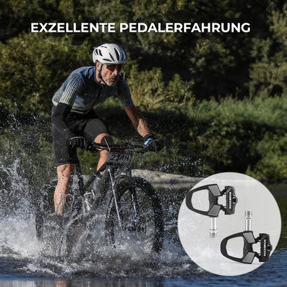 ROCKBROS SPD Fahrradpedale mit Einstellbarer Spannung