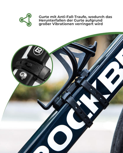 ROCKBROS Universal Flaschenhalter für Fahrrad Kein Stanzen Basis für Umbau
