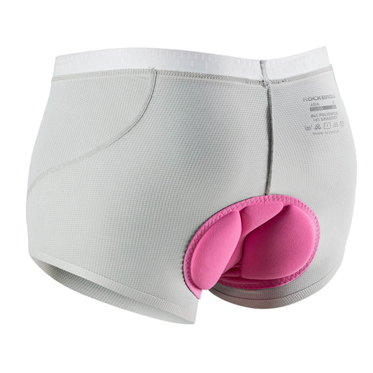 ROCKBROS Damen Radunterhose mit 3D Gepolsterte Radlerhose Atmungsaktiv