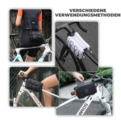 Oberrohrtasche Rahmentasche mit Schultergurt