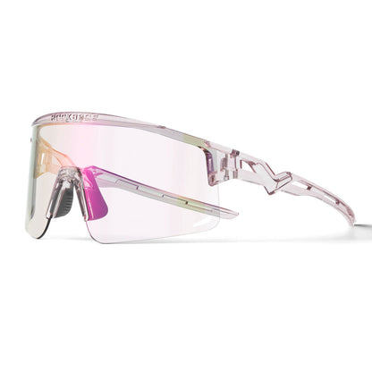 ROCKBROS Fahrradbrille Selbsttönend/Polarisiert Winddicht UV-Schutz