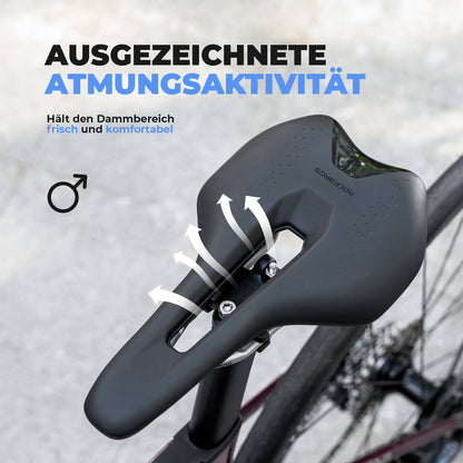 Fahrradsattel Ergonomisch Wasserdicht Atmungsaktiv Herren
