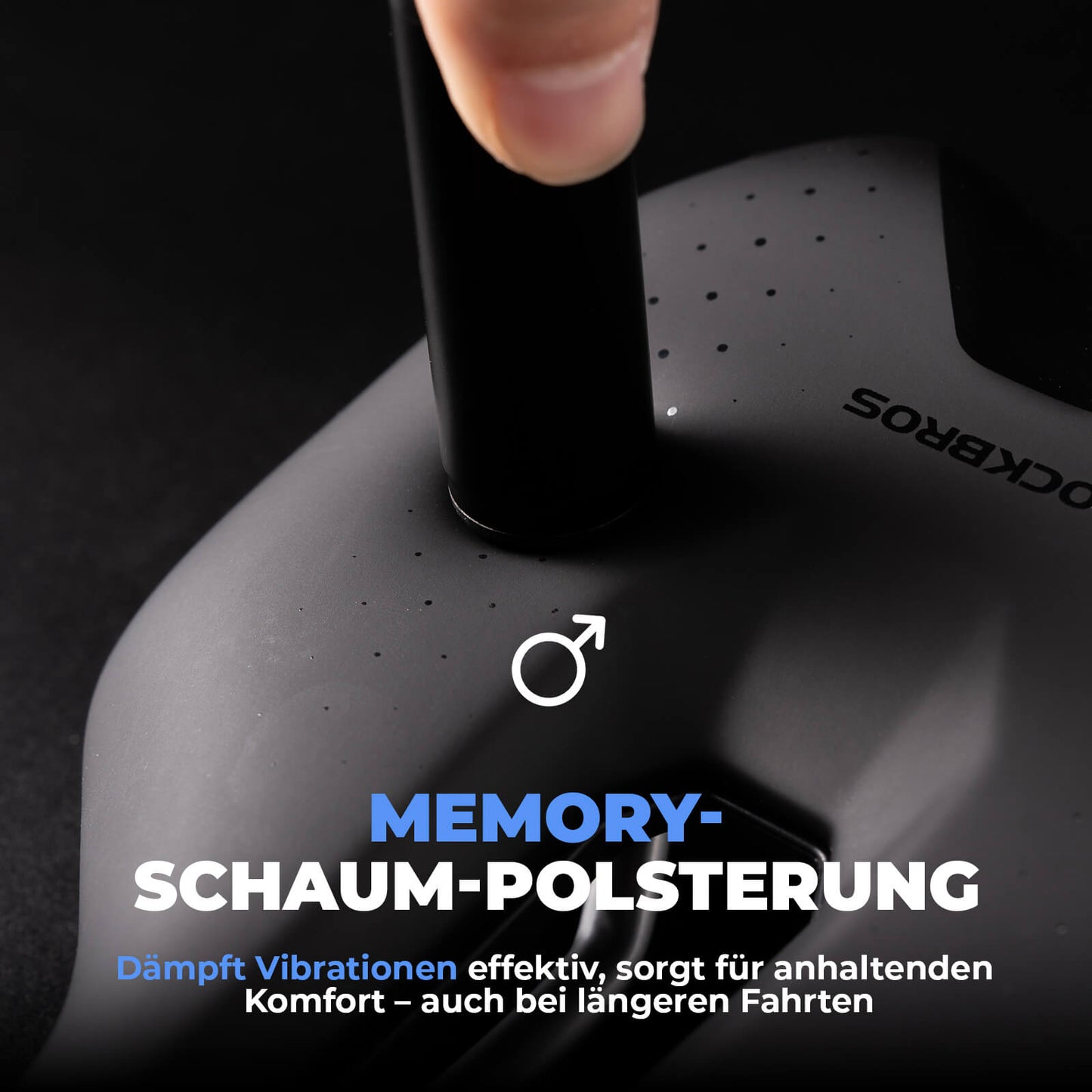 Fahrradsattel Ergonomisch Wasserdicht Atmungsaktiv Herren